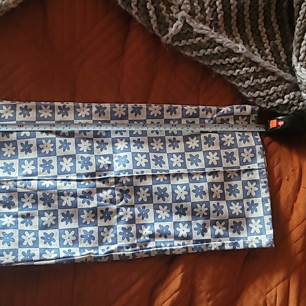 "Lisa says Gah".Roby Daisy Jean. Blue and white jeans.high waist - Picture 8 of 9